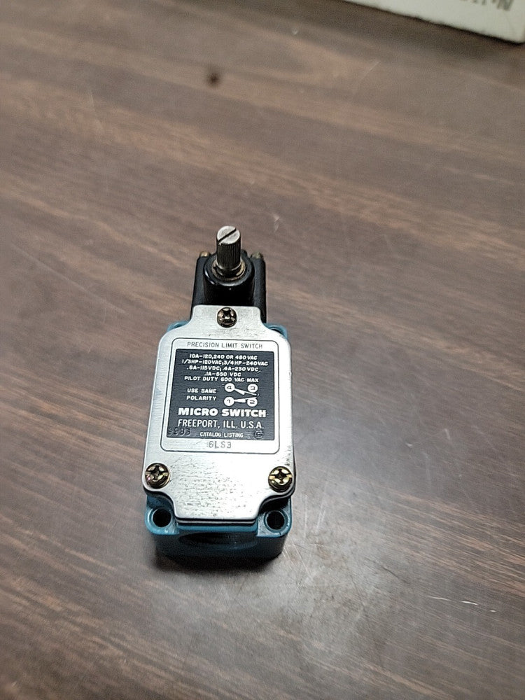 New Honeywell 6LS3 Micro Precision Limit Switch 10 Amps 600 VAC NEW NO BOX