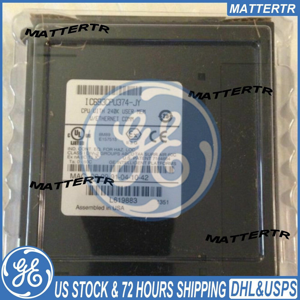 For GE FANUC IC693CPU374-JY CPU PLC New