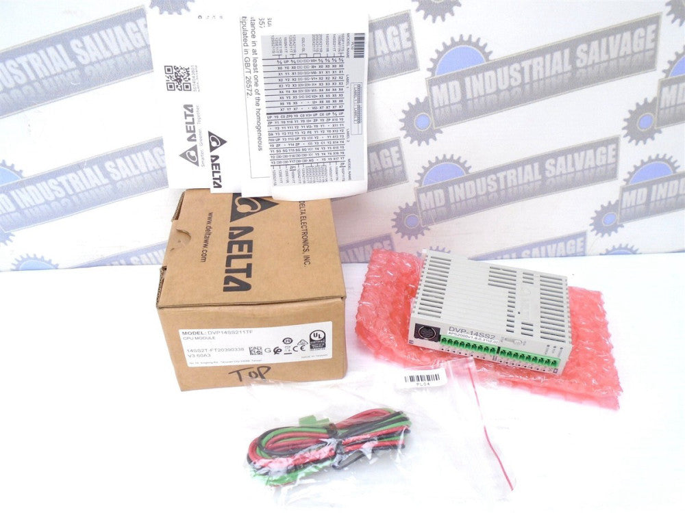 DELTA - DVP14SS211TF - CPU MODULE Programable PRE-PROGRAMMED APS2000 V1.8 (NEW)