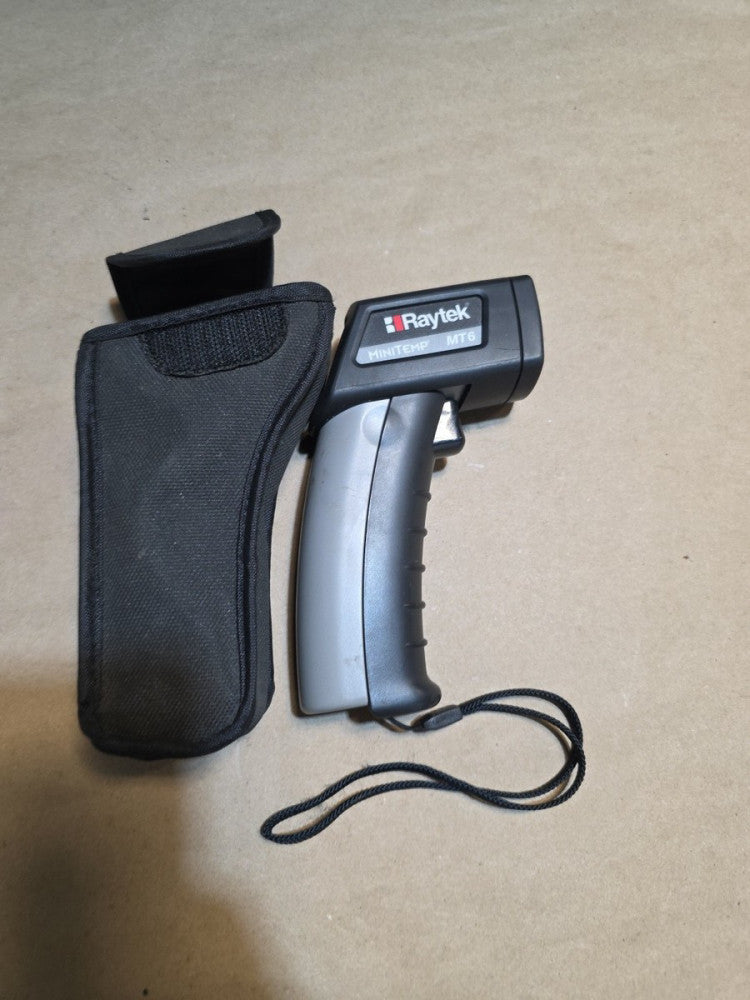  Raytek MT6 MiniTemp Infrared Laser Thermometer Gun w/ CarryPouch & Battery