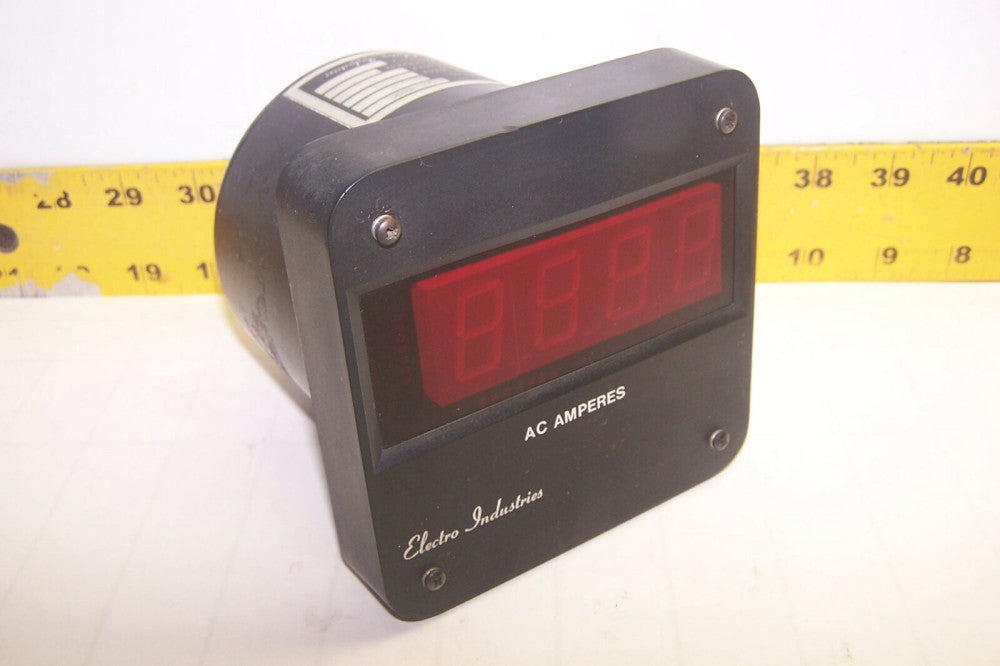 ELECTRO INDUSTRIES AC AMPERES PANEL METER 5 AMP 135 VAC  FAA5-1500
