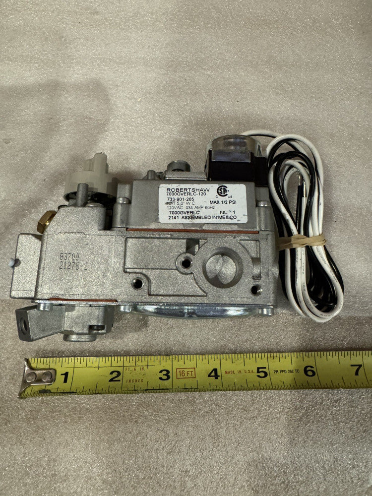 Robertshaw 7000GVERLC-120 Gas Valve 733-901-205