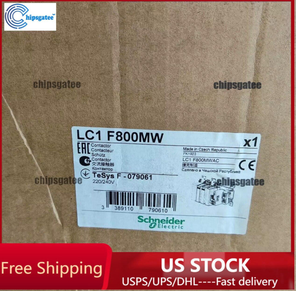 LC1F800MW New Schneider TeSys F Contactor LC1-F800MW with Box Free Shipping
