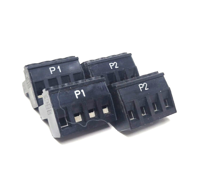 ASSORTED PILZ CONNECTORS (LOT OF 4) 374280 250 V 2.5 MM 10 A PA 6.6 MRT 16
