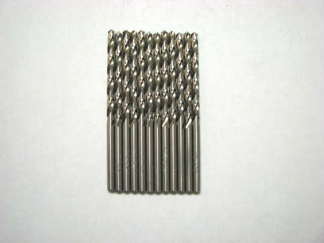 Viking Drill (2830) 9/64 x 1-3/4 x 2-15/16 HSS RH 135° Jobber Drills - Lot of 12