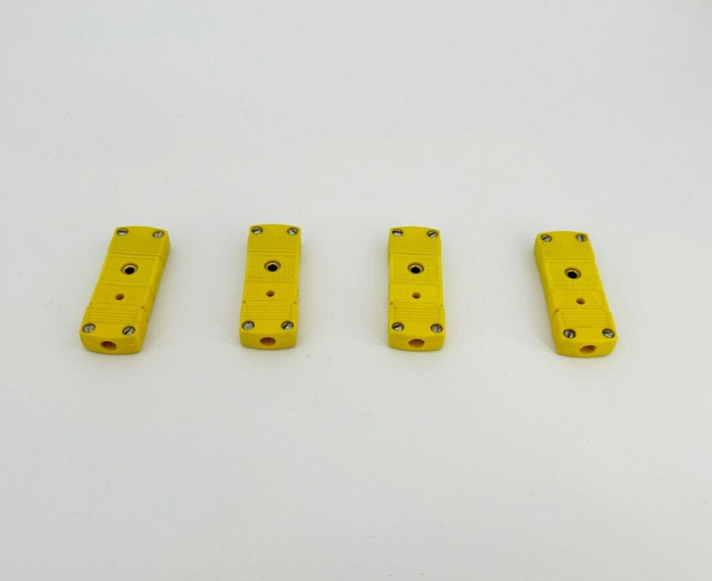 Lot of 4 New Omega 3914008 Connectors, K CH+ Al-