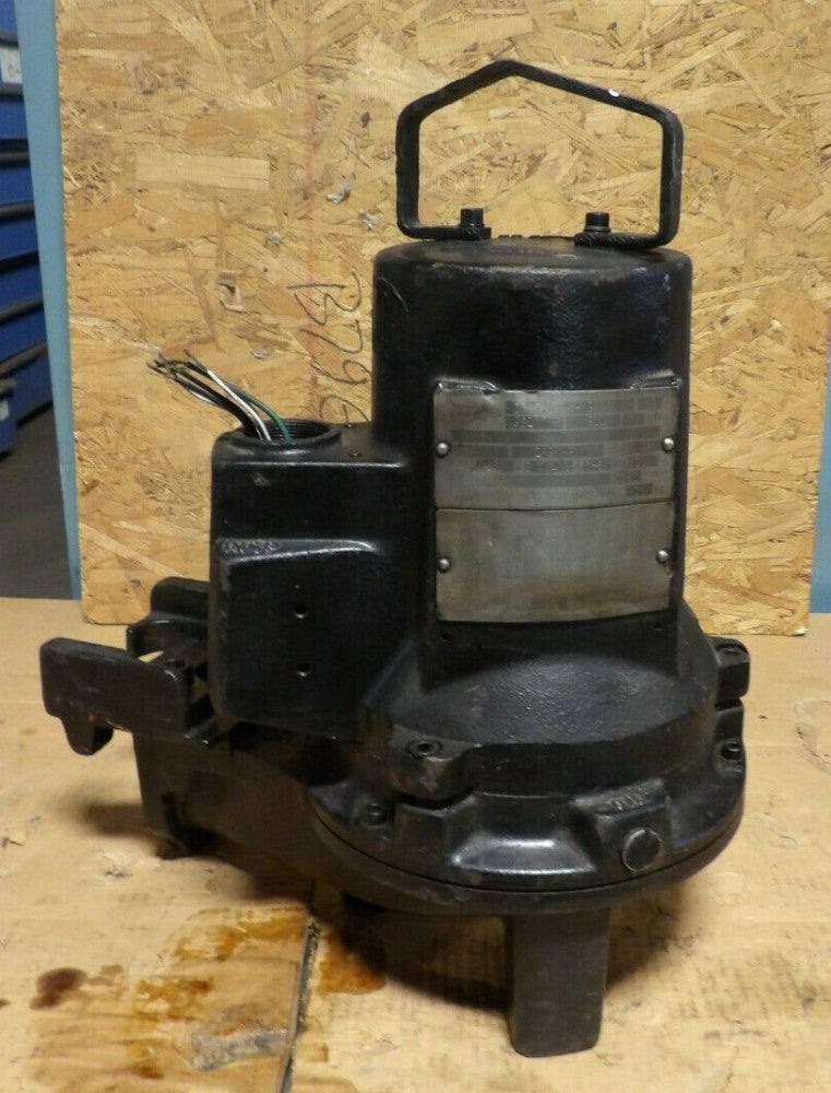FLYGT 1.9 HP XPLOSION PROOF SUBMERSIBLE PUMP 460 VAC 3395 RPM 1.5" OUT 3067.890