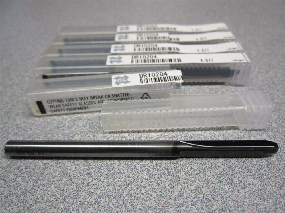 OSG (DR10204) .192" x 1.14" x 3.15" Diamond Coated Carbide Drill Bits - Qty 5