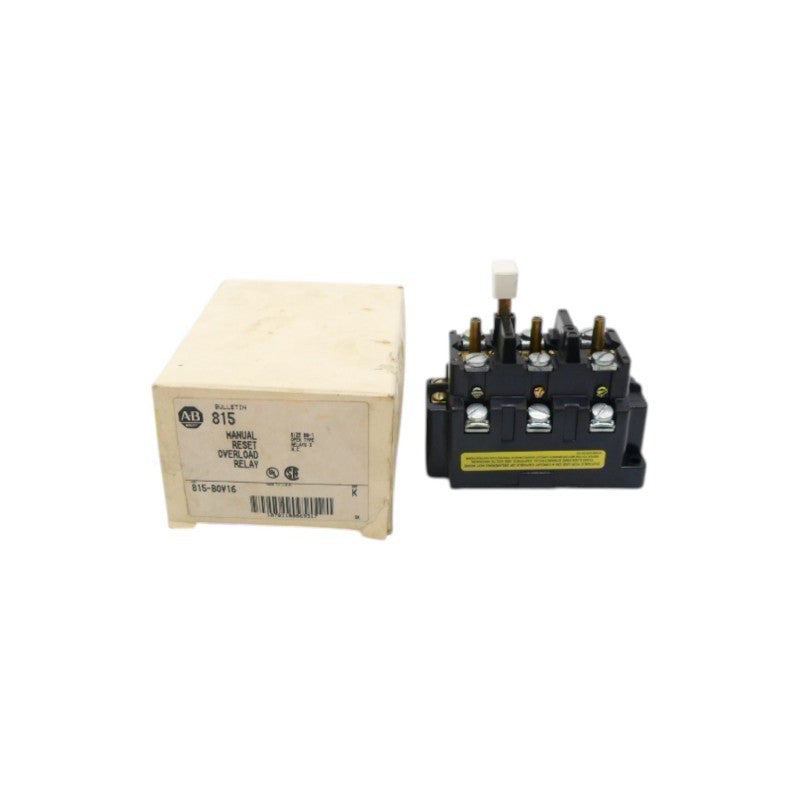 ALLEN BRADLEY 815-B0V16 SER. K 600VAC (WH) NSMP