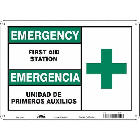 Condor 471V03 Emergency/Emergencia, First Aid Station/Unidad De Primeros