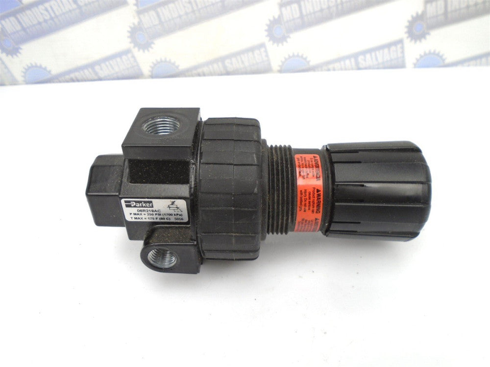 PARKER - 06R218AC - 100493731 PREP-AIR II REGULATOR 0-125 PSI - 3/8 (NEW in BOX)