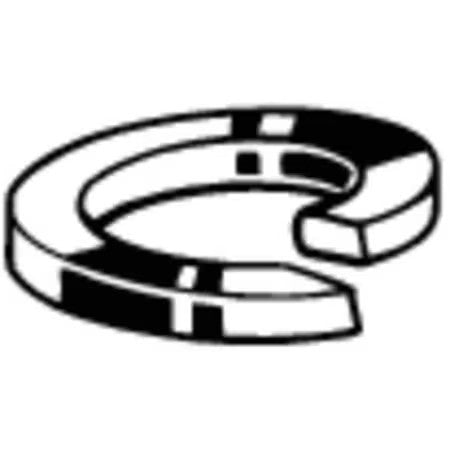 Zoro Select U37061.075.0001 Split Lock Washer, For Screw Size 3/4 In Alloy