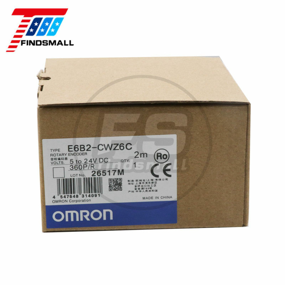 Omron E6B2-CWZ6C 360P/R Rotary Encoder New in Box 1 Year Warranty