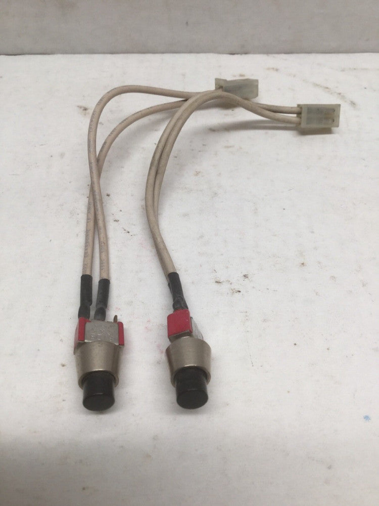 C & K 8125 Pushbutton Switch (Lot of 2)