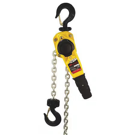 INGERSOLL-RAND KL150V-10 Lever Chain Hoist,1 tons,15 ft., 2000 lb. Load