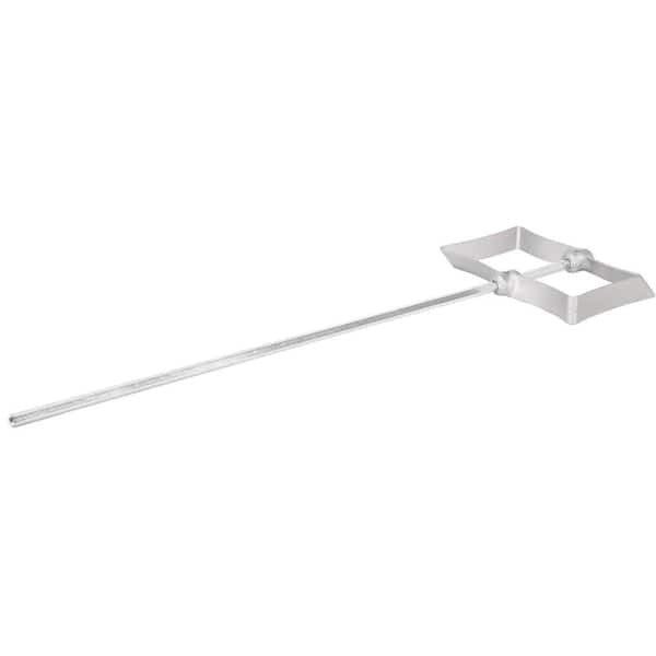 Mixing Tool Drywall Paint Paddle Attachment Cement Concrete Compound Mixer, New.