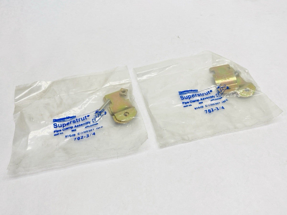Thomas & Betts 702-3/4 Superstrut Rigid Strut Strap 3/4" LOT OF 2