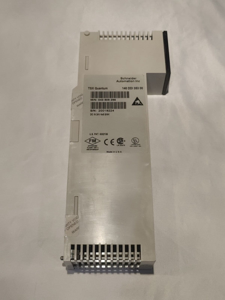 Schneider 140DDI35300 PLC Processor Module