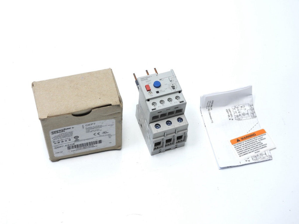 New Sprecher + Schuh CEP7-EECB Ser C Overload Relay 1-5A
