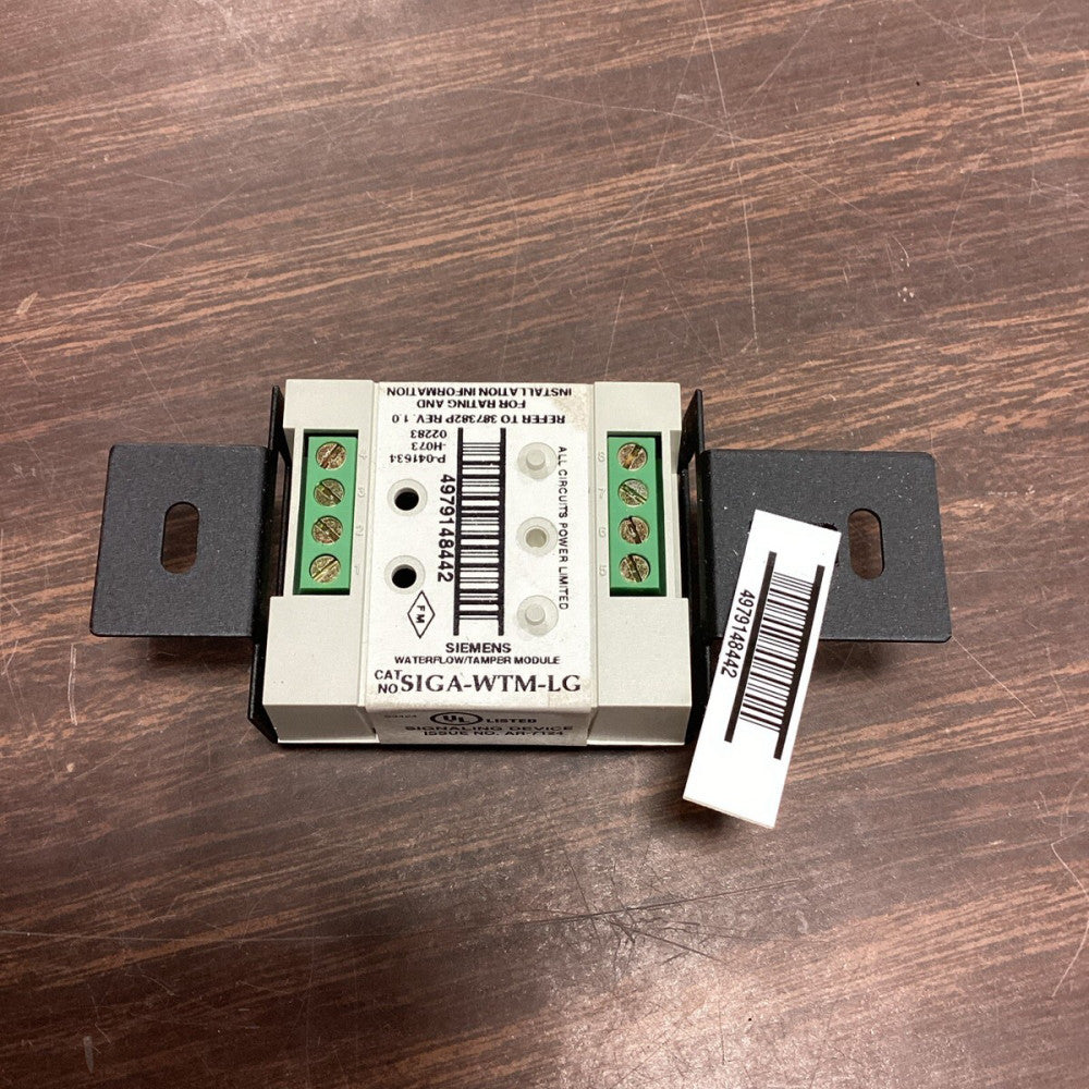 Siemens SIGA-WTM-LG Module-Waterflow/Tamper