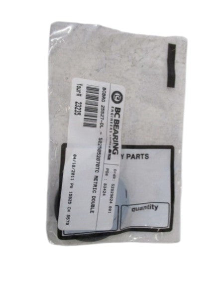 BC BEARINGS 25527-DL-S025052070TC METRIC DOUBLE  NSMP
