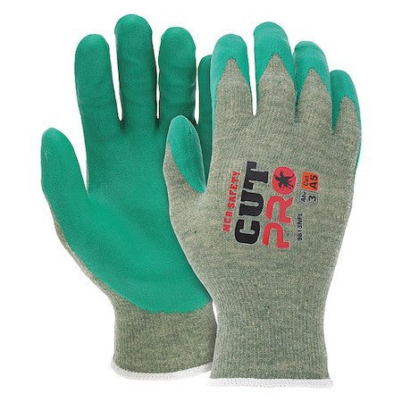 Mcr Safety 9813Nfxl Coated Gloves, Cut Level A5 ,Dipped ,Foam Nitrile ,Sandy