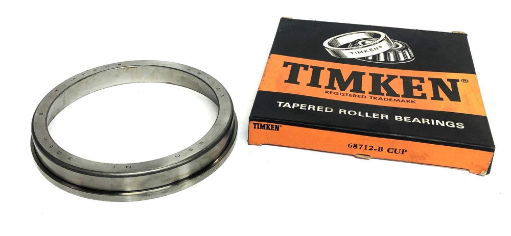 Timken Tapered Roller Bearing Flange Cup 68712B NOS