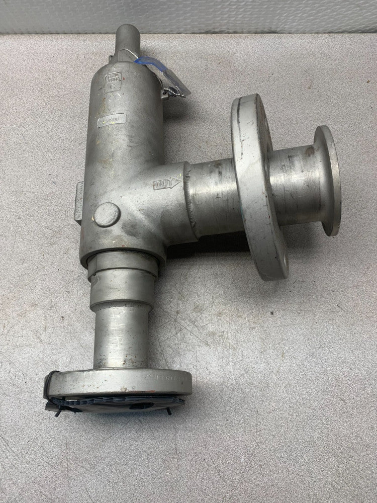 NEW FARRIS ENGINEERING SIZE 1.5X2.5 RELIEF VALVE 150 SET PRESS. 27GA46-120/S4