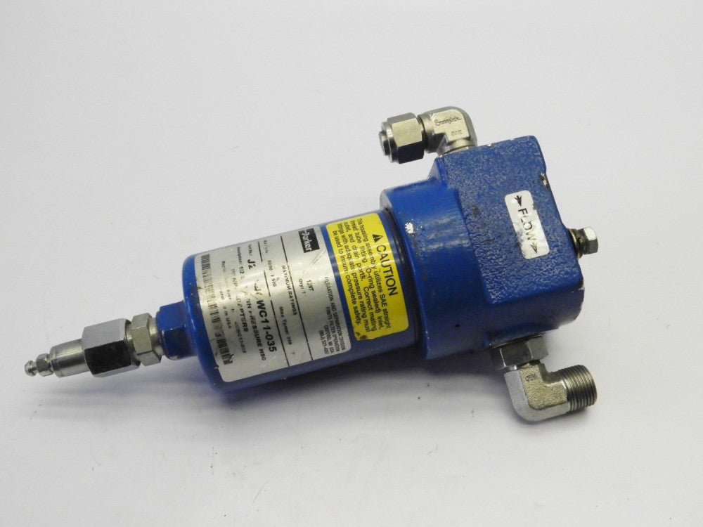 Parker J2SD-4CWC11-035 High Pressure Coalescer Filter Housing 1/2" NPT