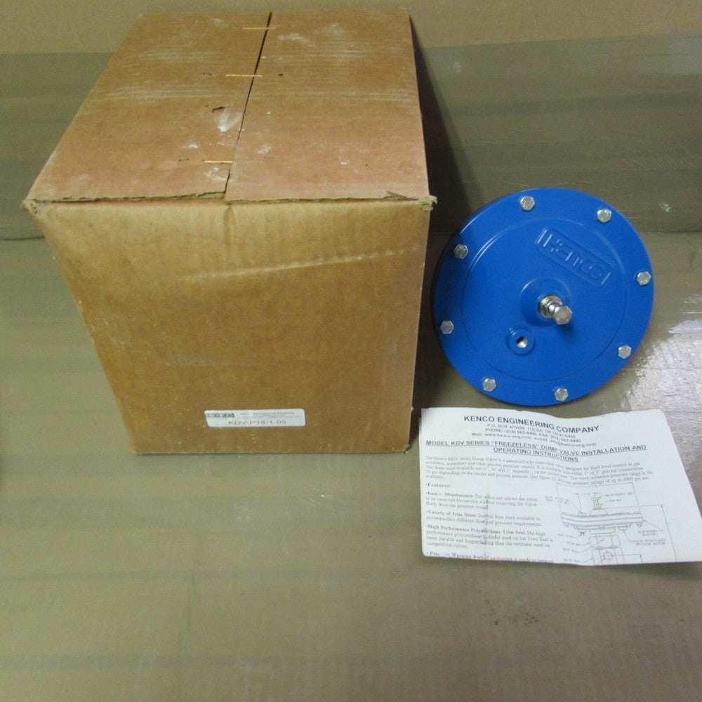 KENCO, KVD-P18-1-05, FREEZELESS DUMP VALVE, NEW IN BOX! MAKE OFFER!
