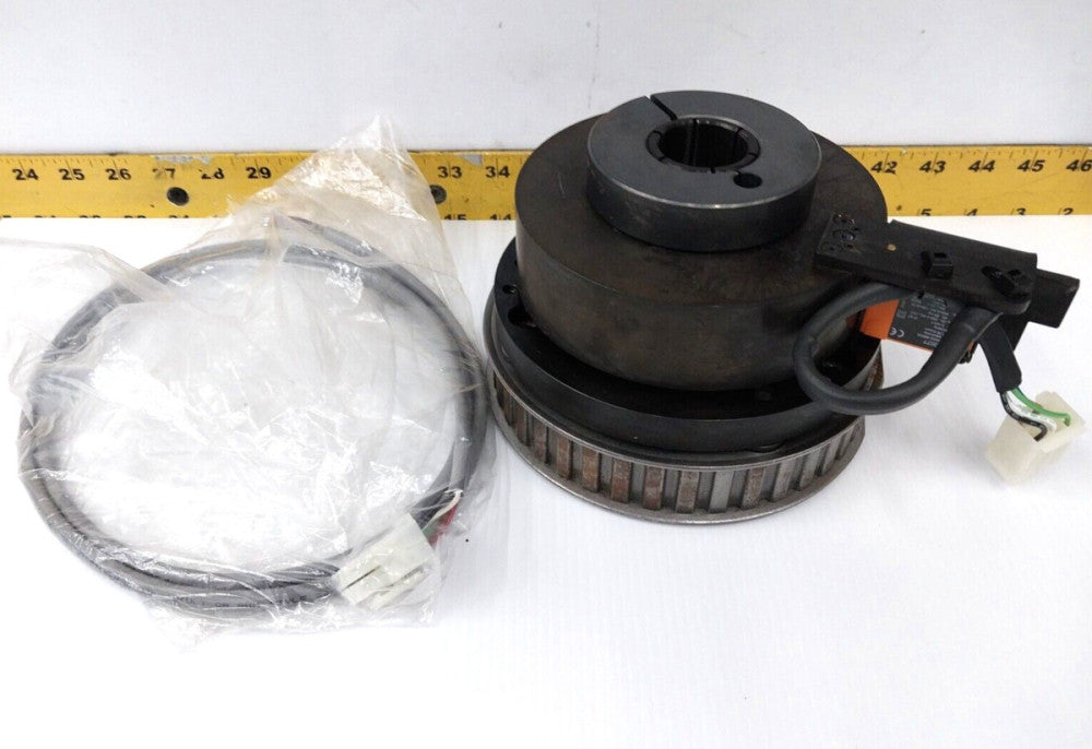 SEPAC CLUTCH BRAKE WITH CABLE 110 VOLT 1-1/4" SHAFT DIA 6-5/8" OUTER DIA  30063