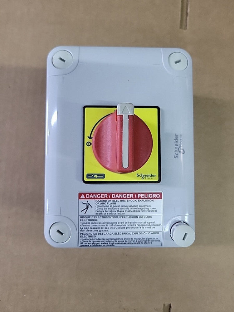 Schneider Electric VC1GUN Picture TeSys Vario Enclosed Emergency Switch 20 Amp