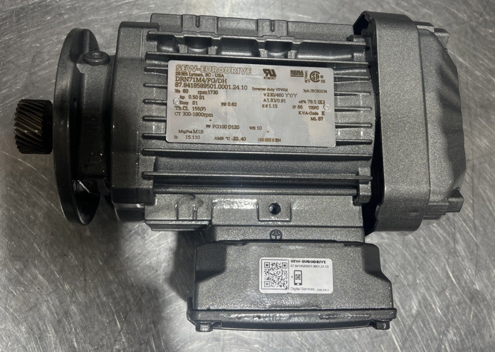 Sew Eurodrive Type DRN71M4/FG/DH Ac Motor Nos Surplus No Original Box
