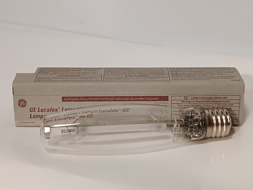 (7) GE General Electric LU400/H/ECO Lucalox High Intensity Discharge Lamps, 400W