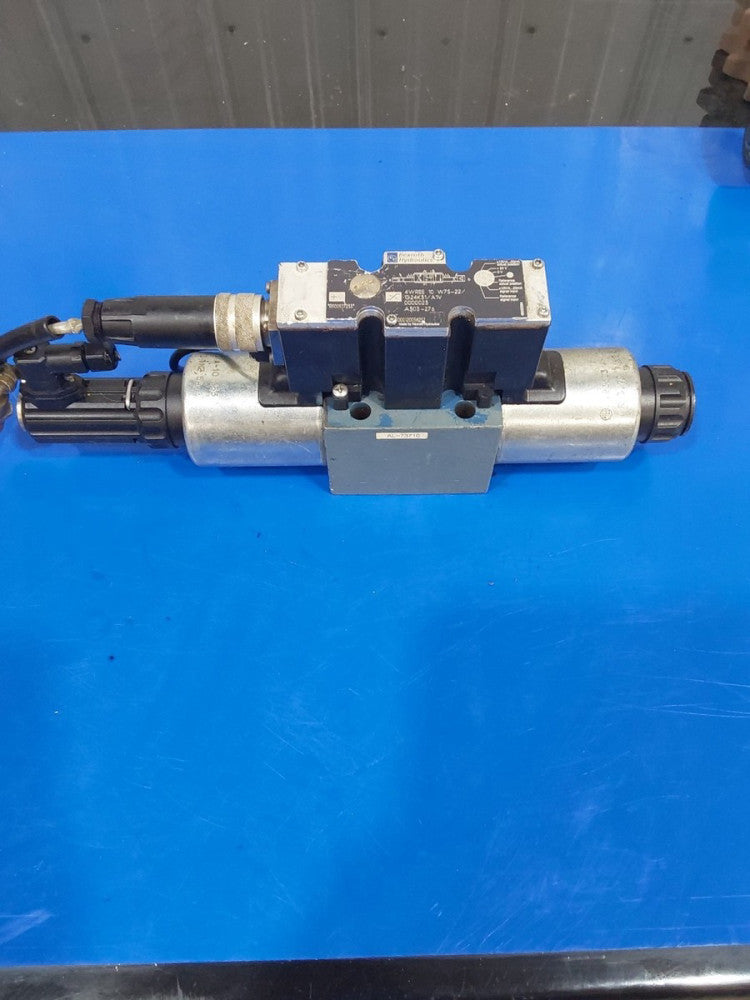REXROTH, 4WREE 10 W75-22/G24K31/A1V Valve, Used, 0000023 A303-276