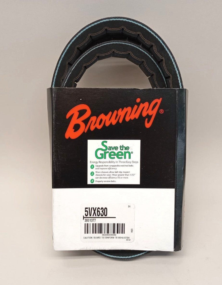 Browning 5VX-630 Gripnotch V-Belt 5/8" Width