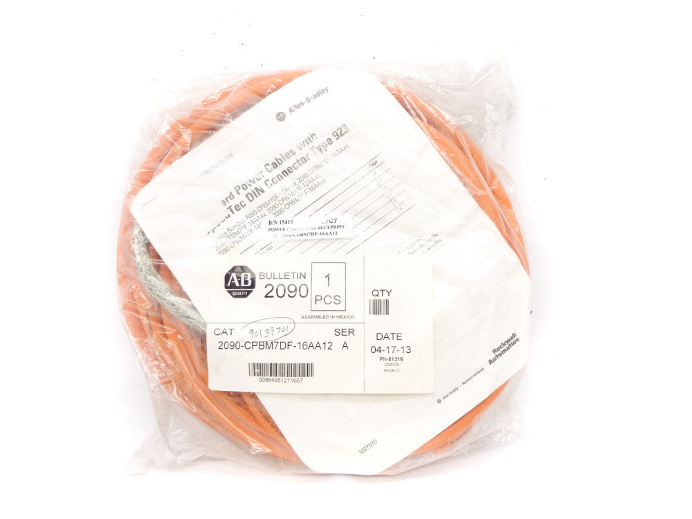 ALLEN BRADLEY 2090-CPBM7DF-16AA12 SER. A NSMP