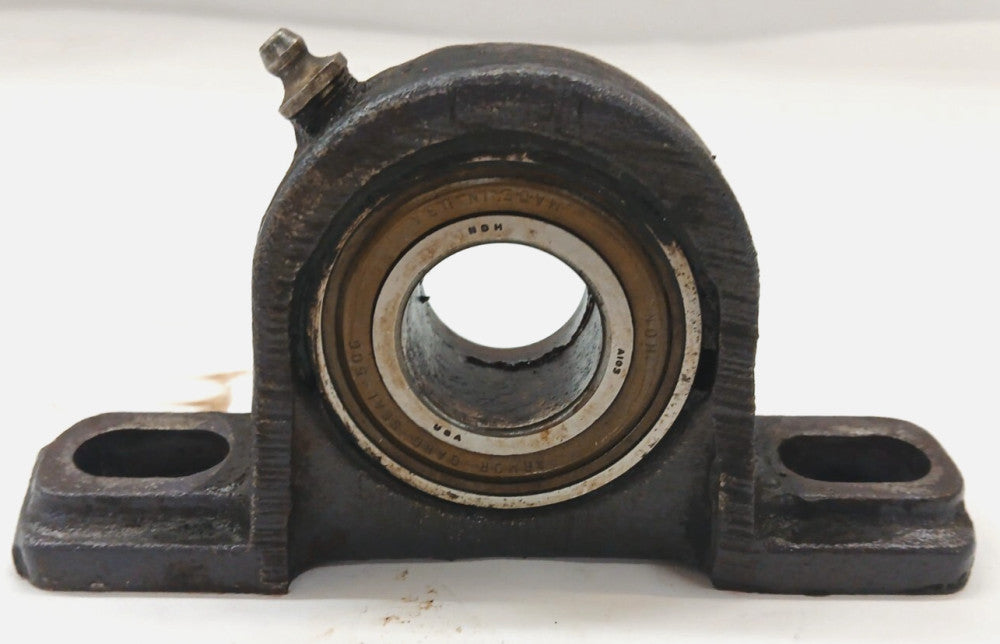 PILLOW BLOCK BEARING HOUSING W/ARMOR GUARD SEAL 506 BORE ID 1-1/4" CAST IRON