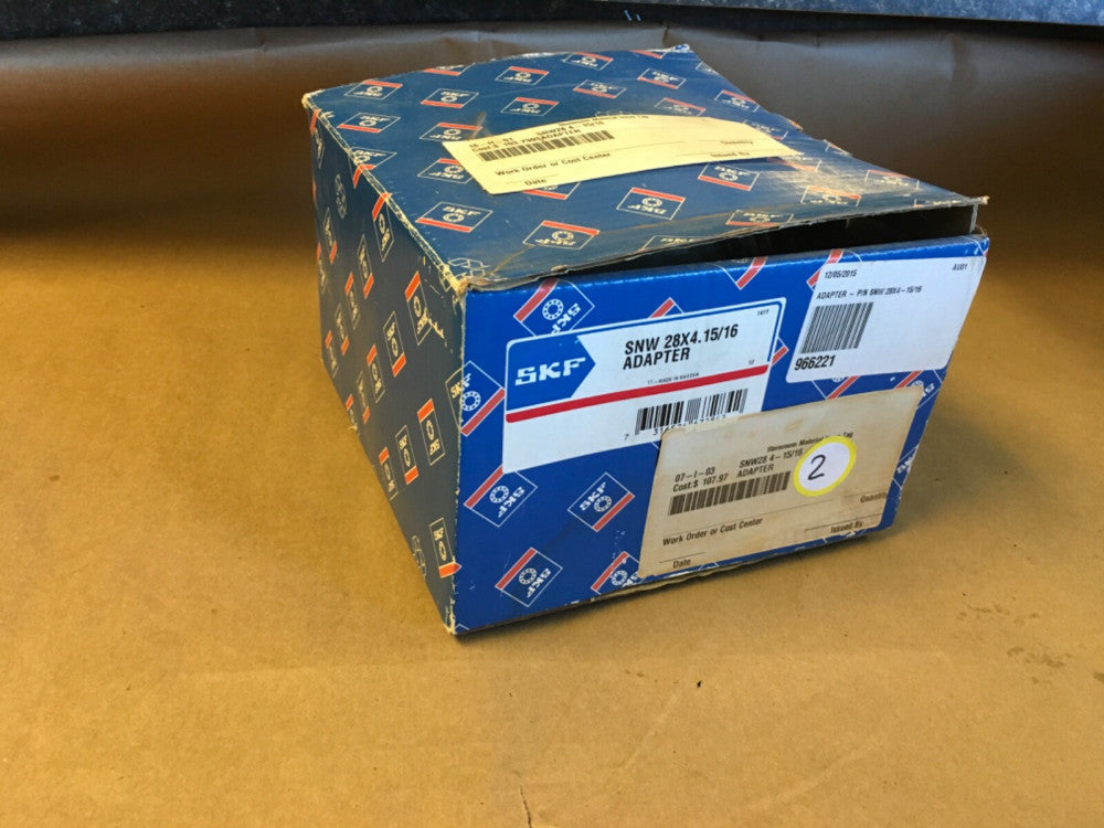 SKF SNW 28X4. 15/16, BEARING ADAPTER   (KB)