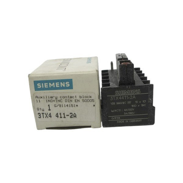 SIEMENS 3TX4411-2A 380V 3A NSMP