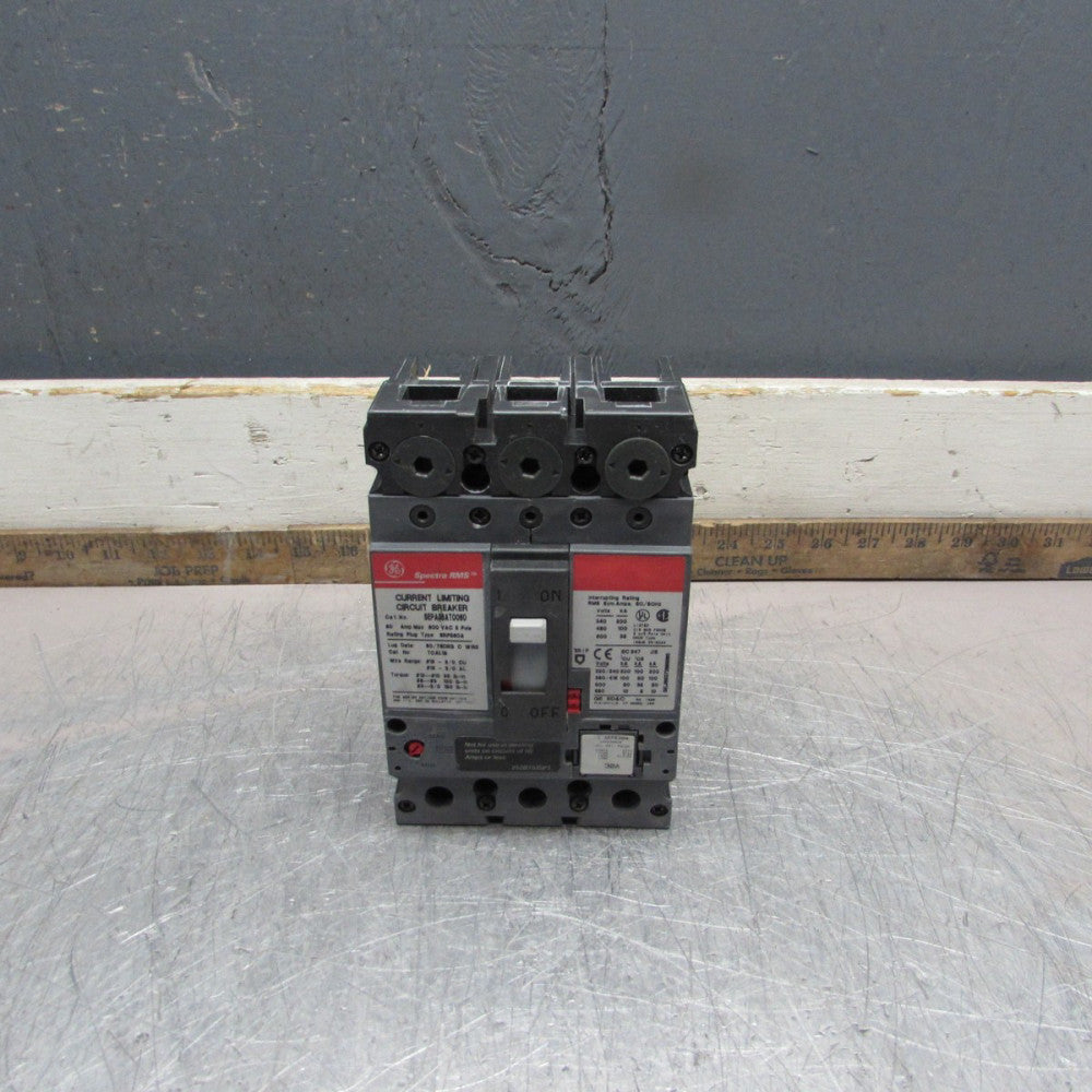 GE SEPA36AT0060, Current Limiting CIRCUIT BREAKER, 3p/600V/30A, MAKE OFFER!