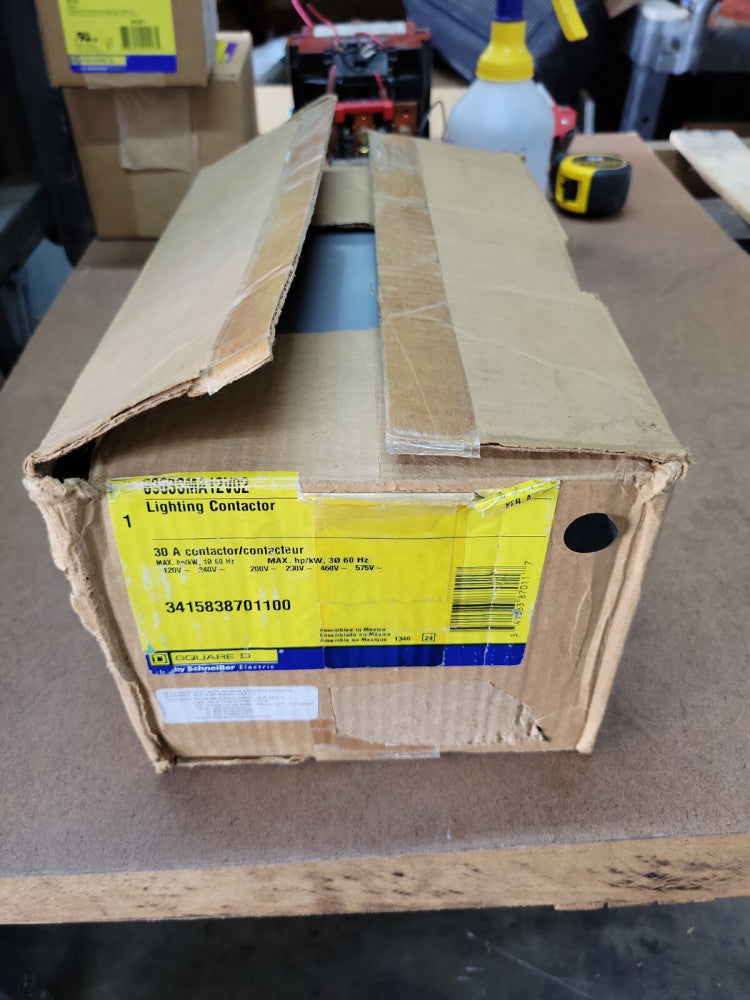 SCHNEIDER ELECTRIC 8903SMA12V02 / 8903SMA12V02 30A LIGHTING CONTACTOR