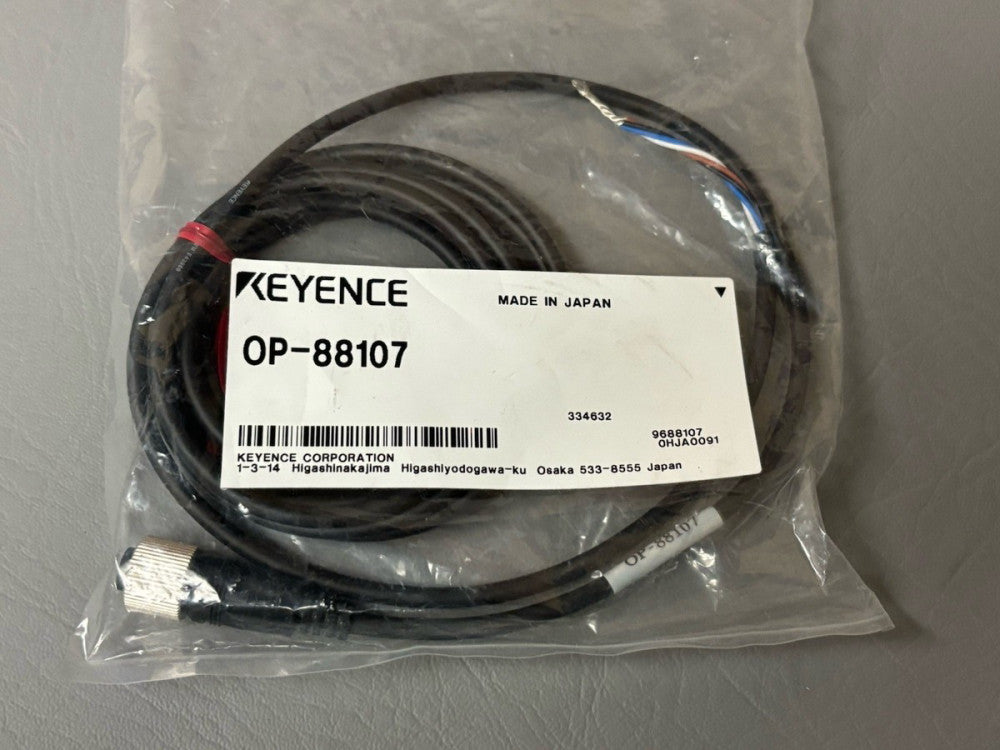 Keyence OP-88107 Loose Wire Cable