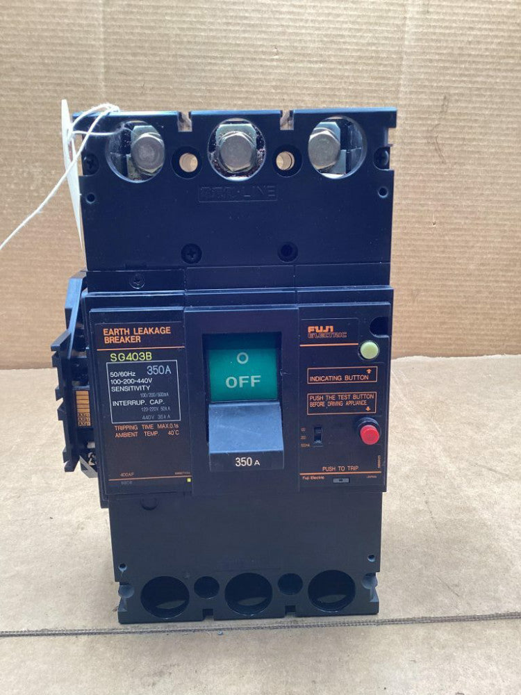 Fuji 350A Earth Leakage Breaker SG403B