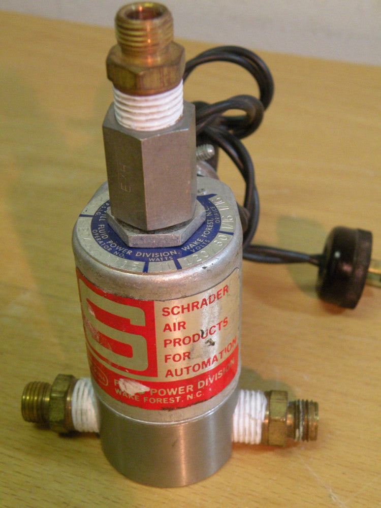 Schraeder 20433-1115 Electronic Valve 1/16" Orifice, 120VAC, NC