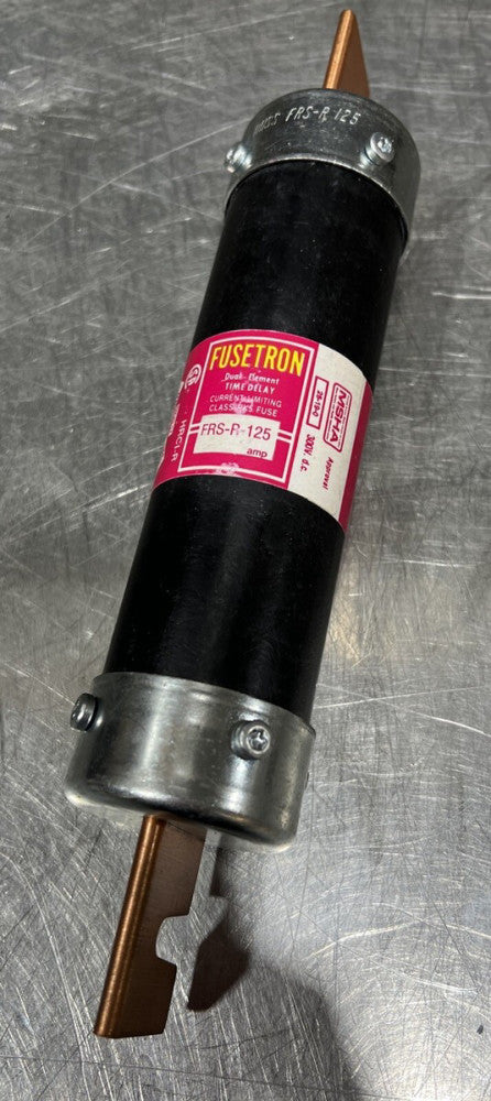 FUSETRON BUSSMAN FRS-R-125 FRSR125 FUSE, 125A 125 AMP - Nos Surplus