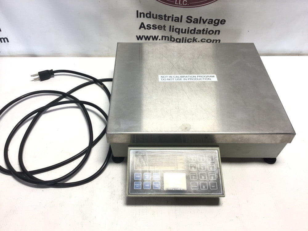 Pennsylvania 7600 Food Scale Capacity Base 1 10lb x 0.001lb Capacity Base 250...