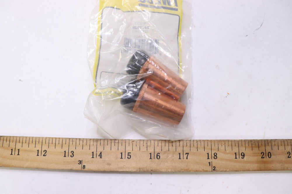 (2-Pk) Tweco Tapered Tip Recessed Coarse Thread Nozzle 5/8" 24CT-62R