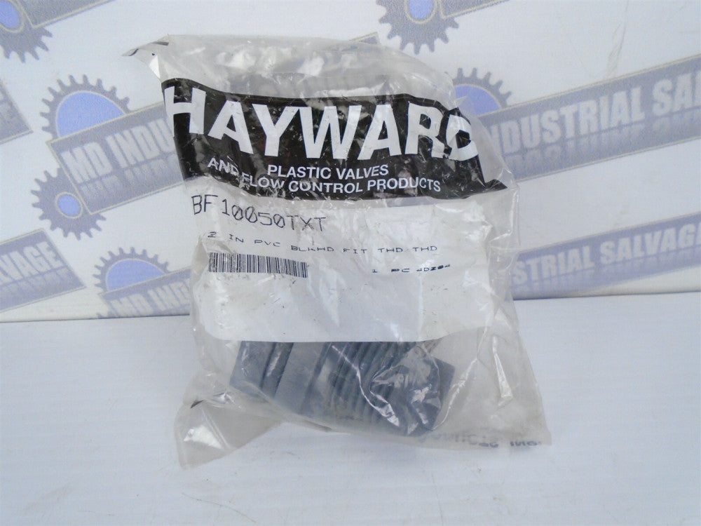 HAYWARD 1/2" Female x 1/2" Female BF PVC TXT EPDM - BULKHEAD FITTING- BF10050TXT