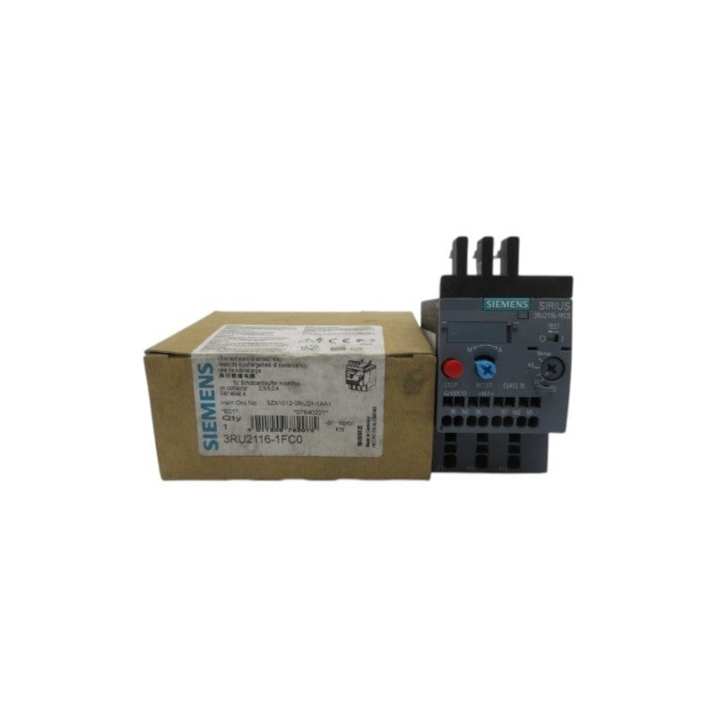 SIEMENS 3RU2116-1FC0 3.5-5.0A NSMP